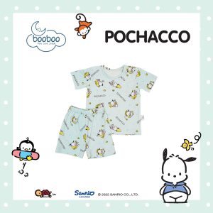 TENCEL Shortwear Set Pochacco Chilling