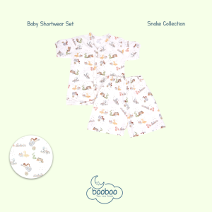 TENCEL Baby Shortwear Set - Snake