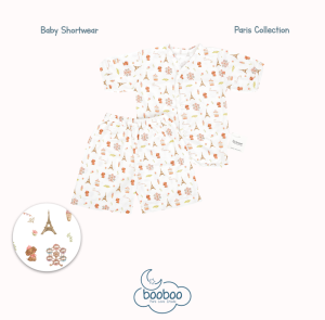 TENCEL Baby Shortwear Set - Paris