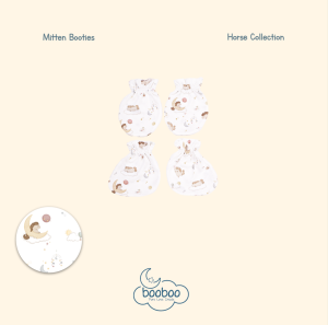 TENCEL™ Micro Mitten & Booties SET BOOBOO