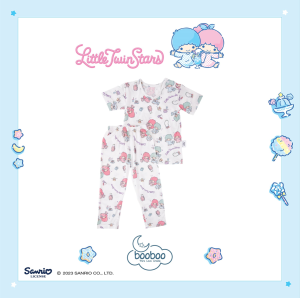 TENCEL Short Sleeve Longpants Set Little Twin Stars Collection