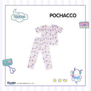 TENCEL Short Sleeve Longpants Set Pochacco Pop80s Collection
