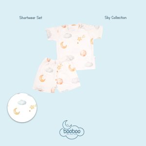 TENCEL Shortwear Set - Sky